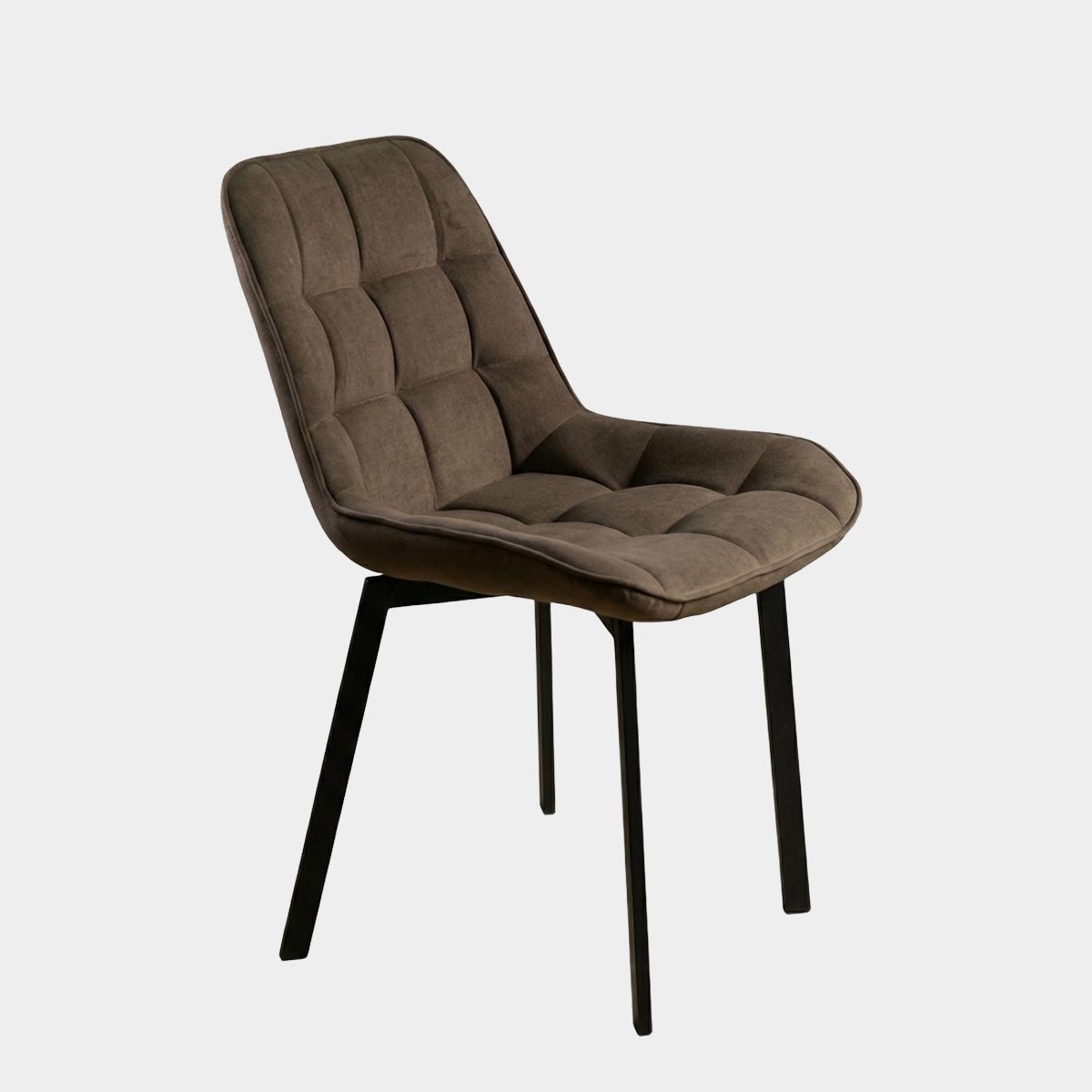 Стул Марсель   1 КАТ. (Луиза 10 / каркас черный )