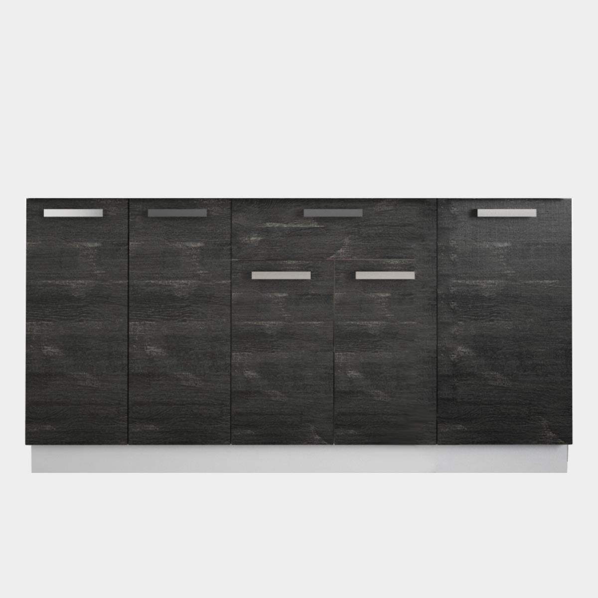 Комплект фасадов "Лайт" - НИЗ   / Кухонный гарнитур 1,60 - ST / (Дуб Интра)