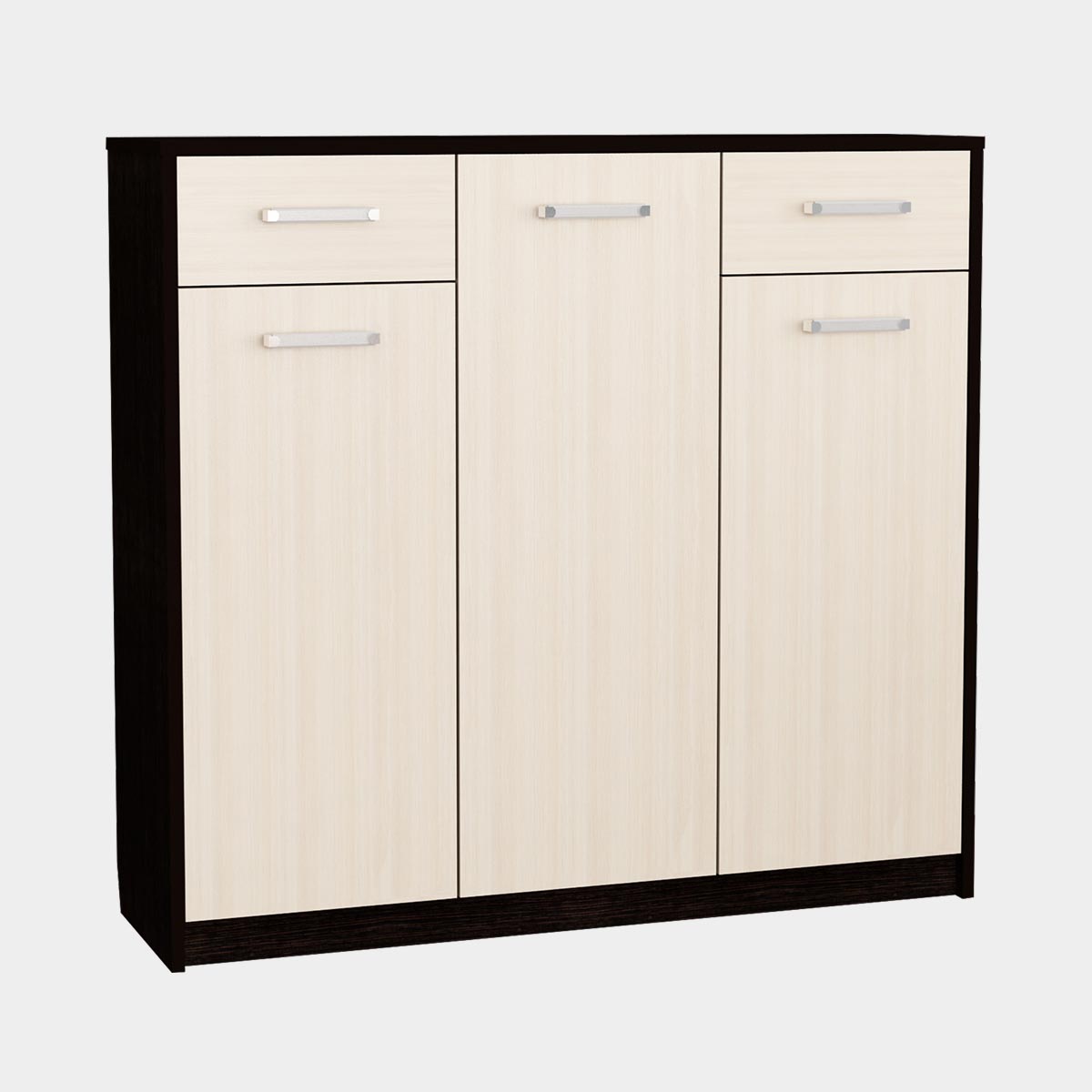 Обувница "Лира-6" (Венге - Млечный Дуб)