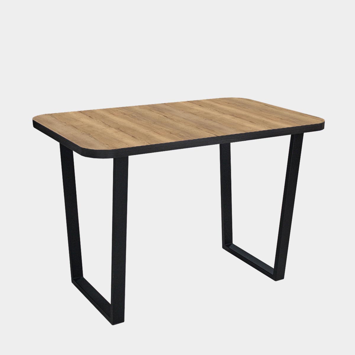 Стол "Давос" (Дуб Бунратти / каркас Черный муар)