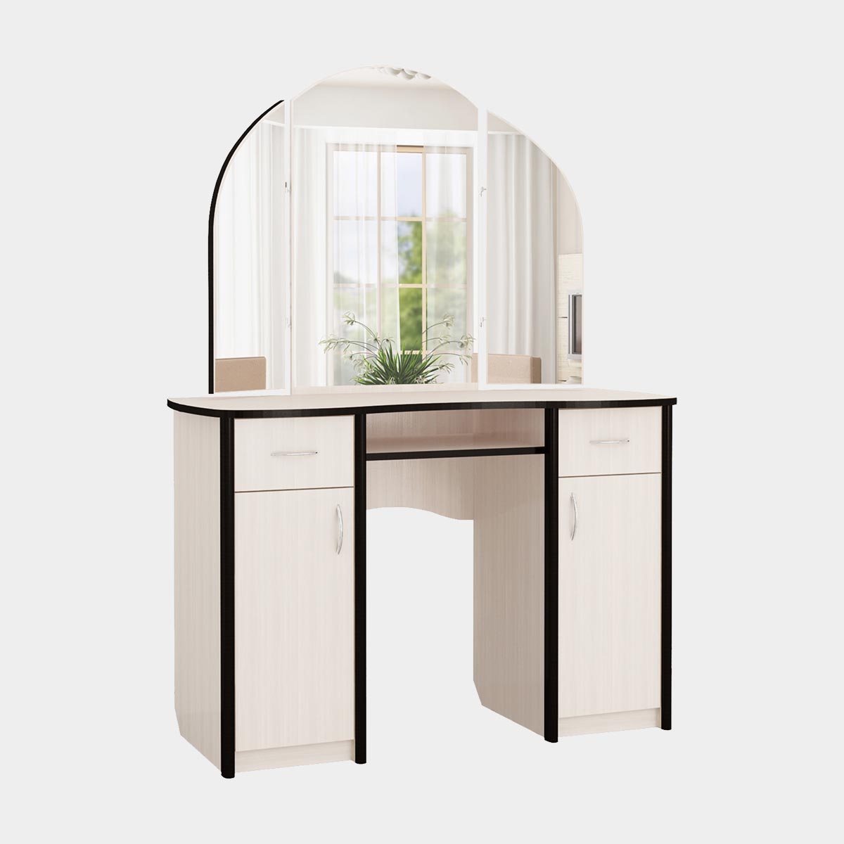 Туалетный столик "Карина" (Бодега Светлый - Венге)