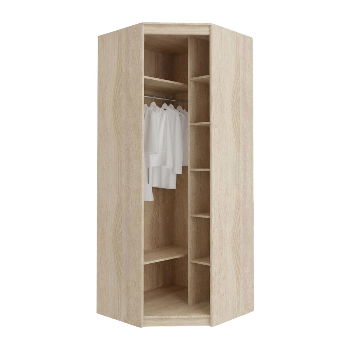 Шкаф угловой "Карина" без зеркала (Дуб Сонома)