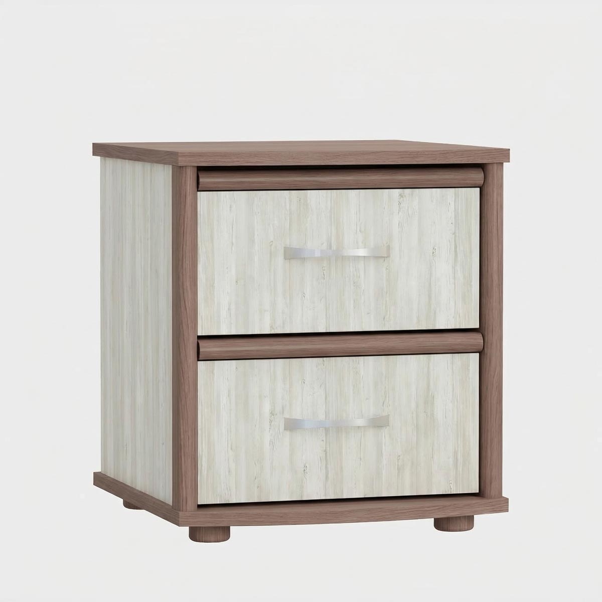 Тумба прикроватная "Карина"  (Сосна Винтенберг - Ясень Шимо Темный)