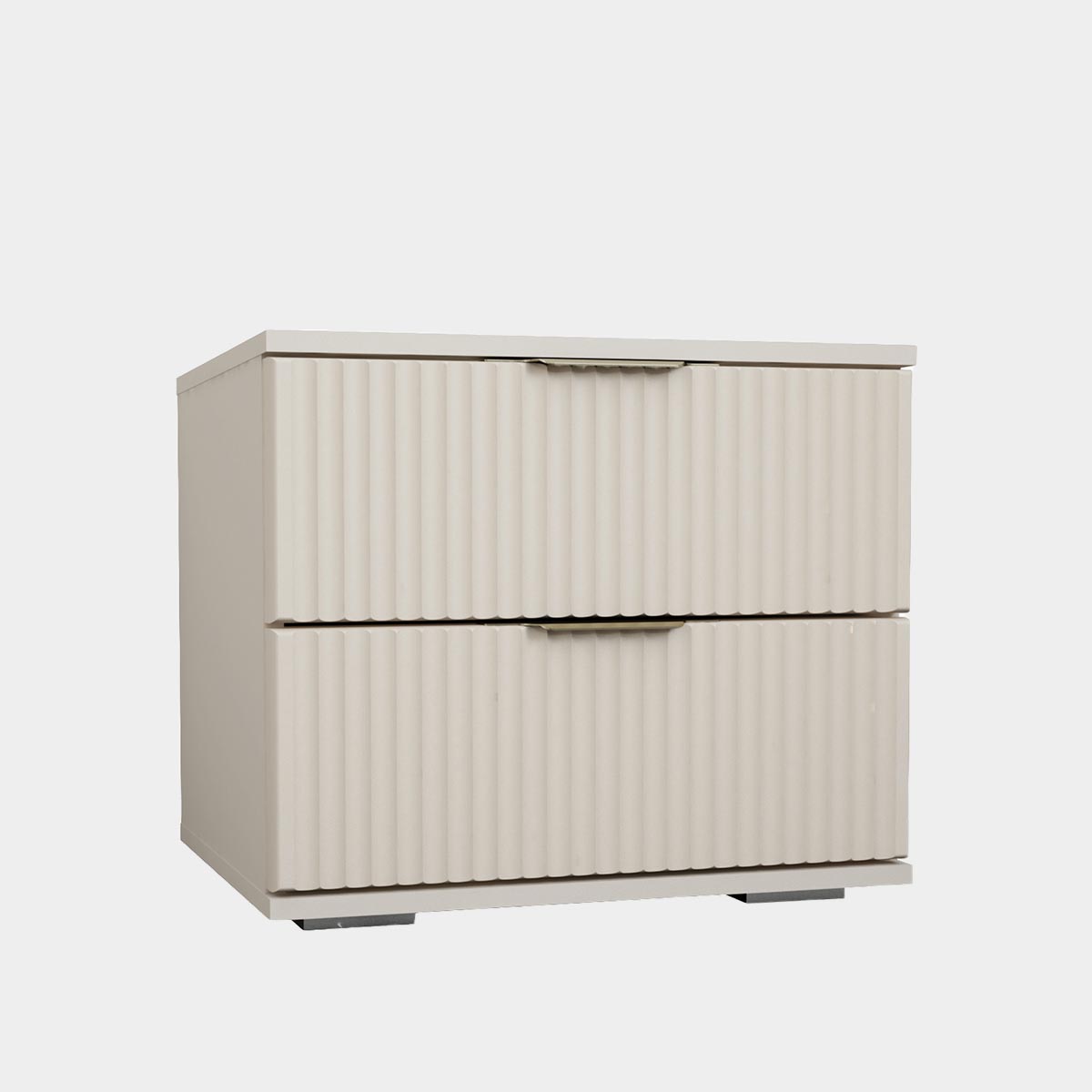 Тумба прикроватная "Амели" (Фон Мускат – Монолит Беж)