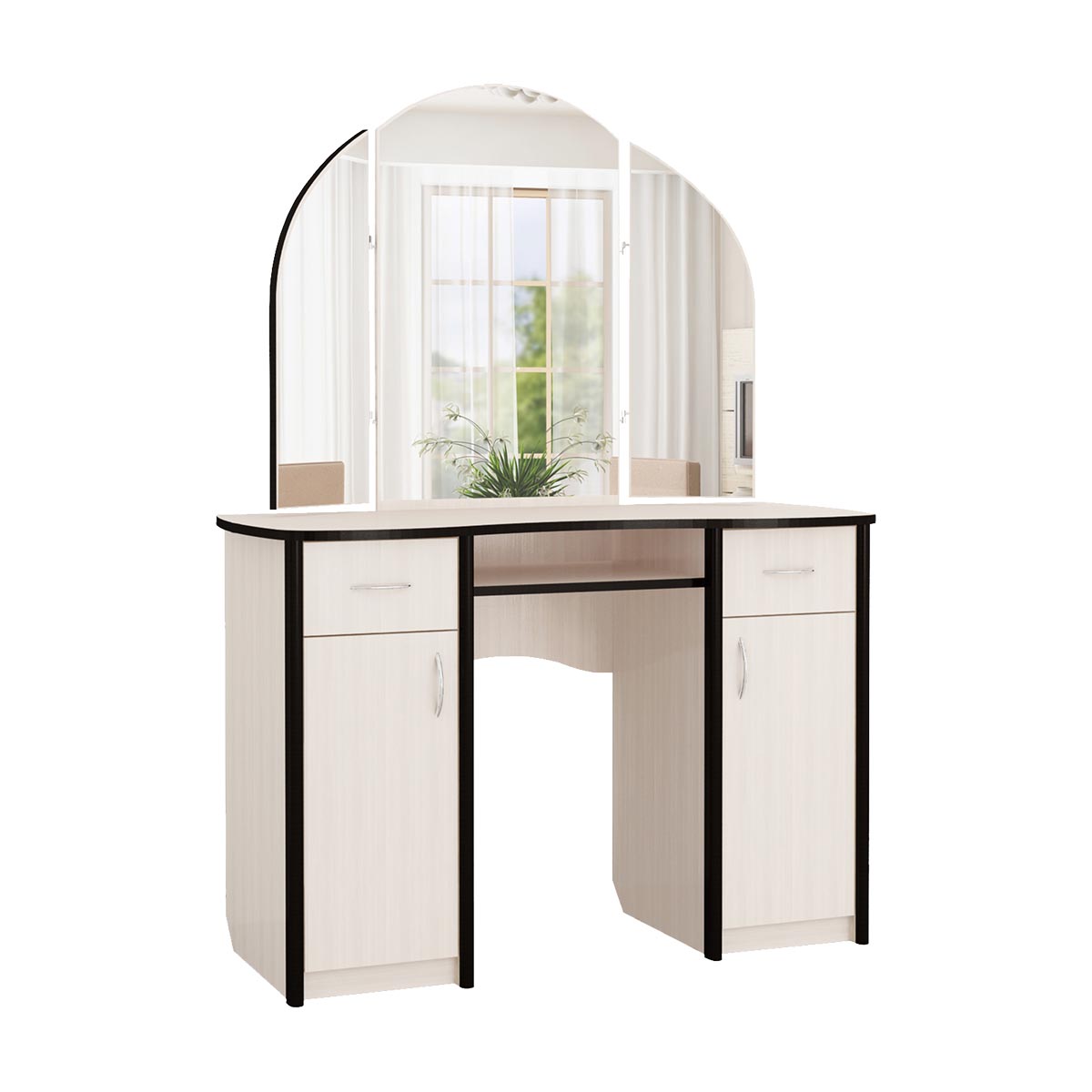 Туалетный столик "Карина" (Бодега Светлый - Венге)