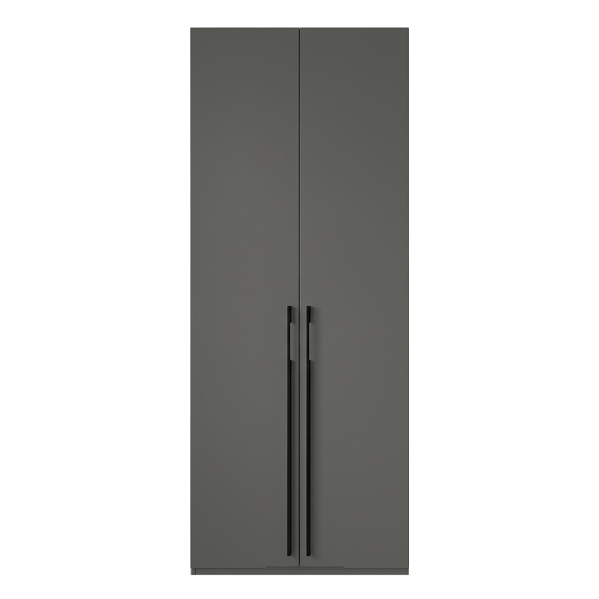 Шкаф "PAKS" - 0,80 / - H2366 (Базальт) Фасад Лайт (Базальт)