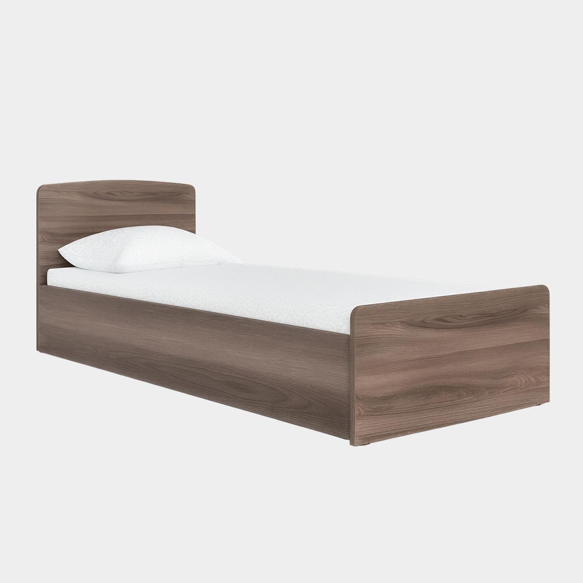 Кровать 0,90 -  Детская "Орбита" (Ясень Шимо Темный)