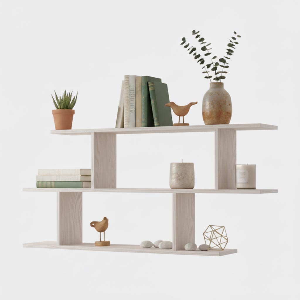 Настенная полка №4 (Бодега Светлый)