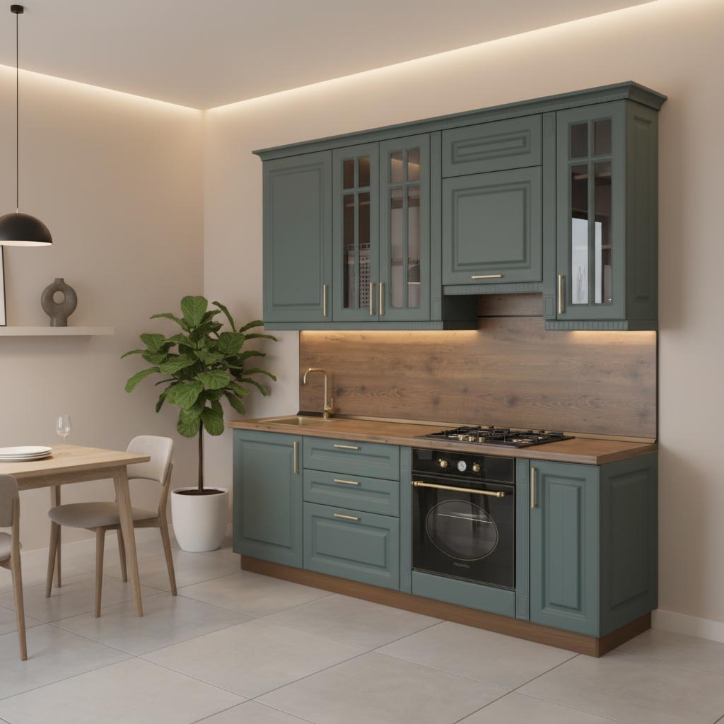 Кухня Патриция (Форте Аверса / столеш. Орех Пекан)