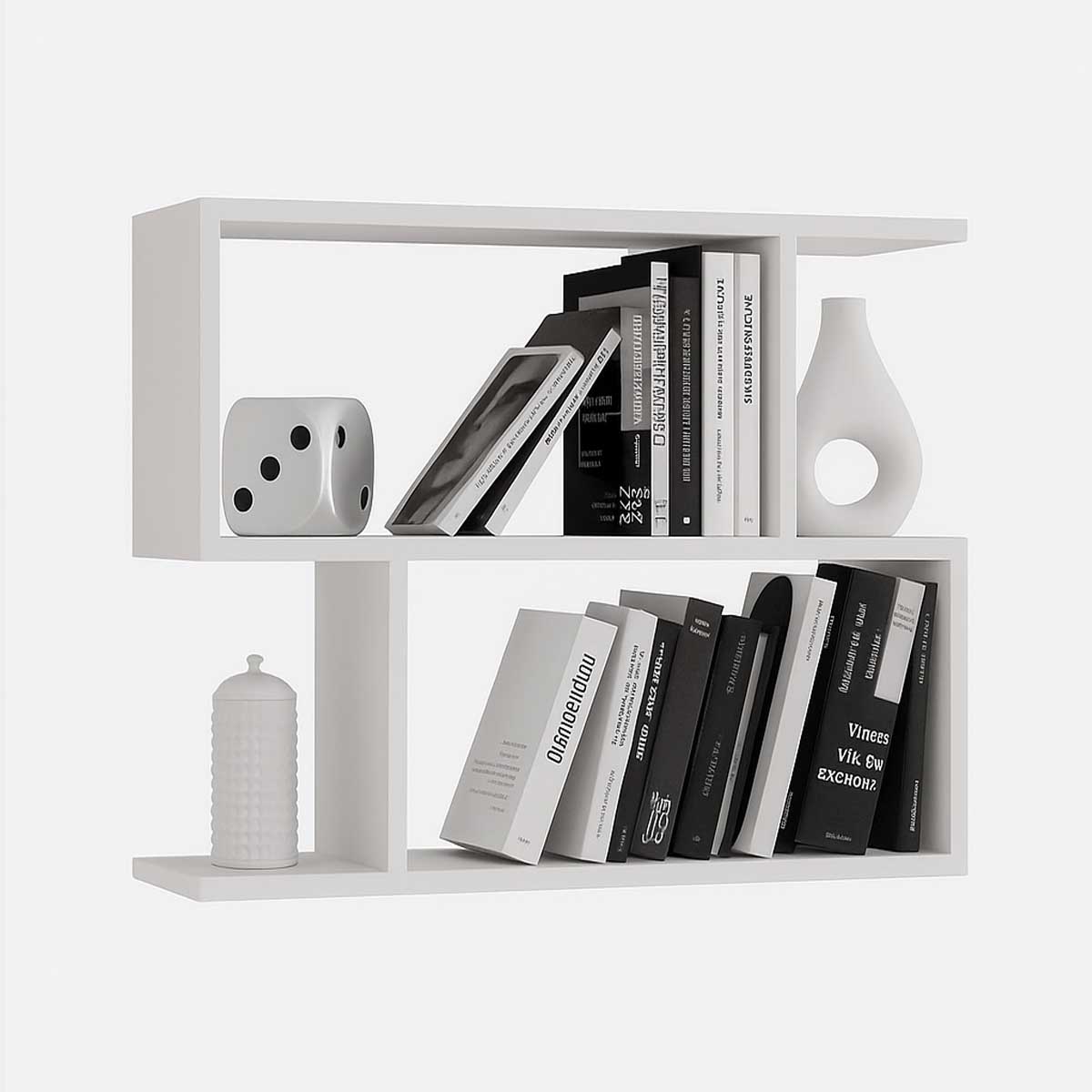 Настенная полка №1 (Белый)