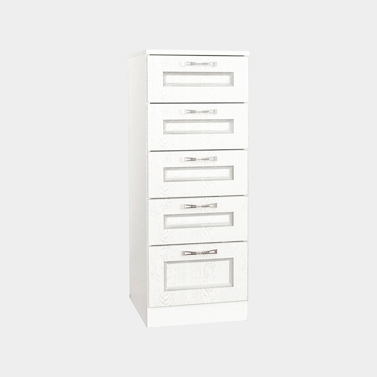 Детская "Молли" - Комод пенальный 0,40 (Белый - РоялВуд Белый+ПС)