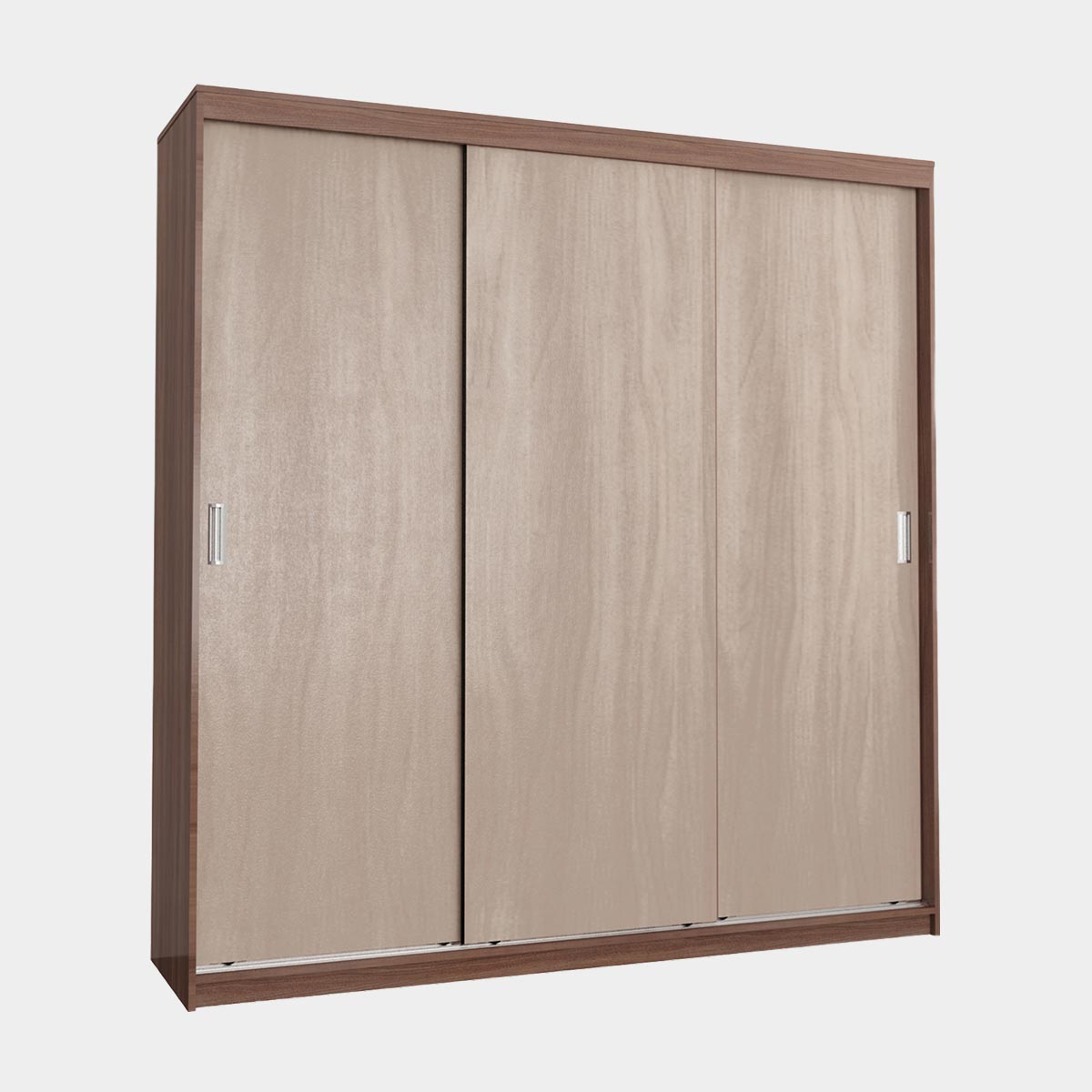 Шкаф-купе 3-дв. "Мираж" - 2,00 AL (Ясень Шимо Темный - Ясень Шимо Светлый)