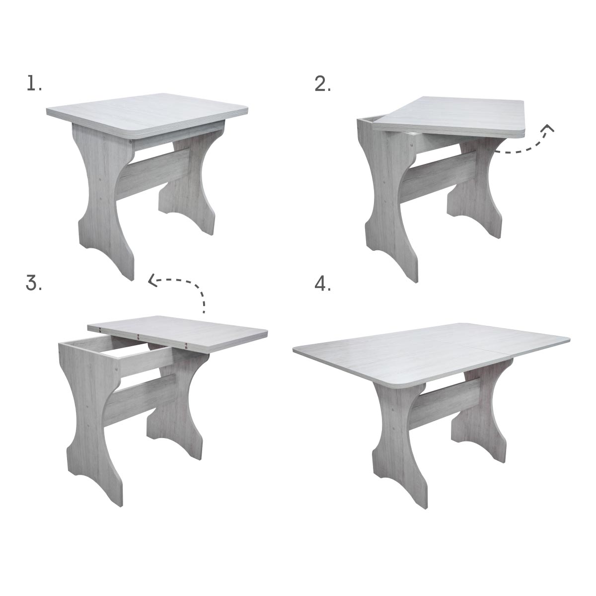 Стол раскладной (Мл. дуб)