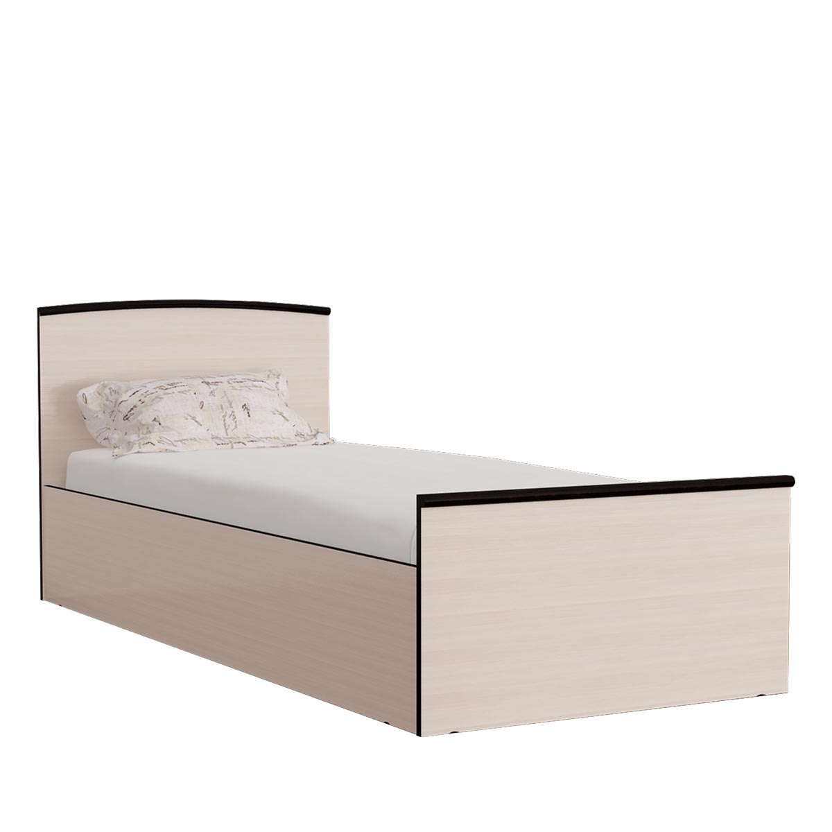 Кровать "Карина" 0,80 (Бодега Светлый - Венге)