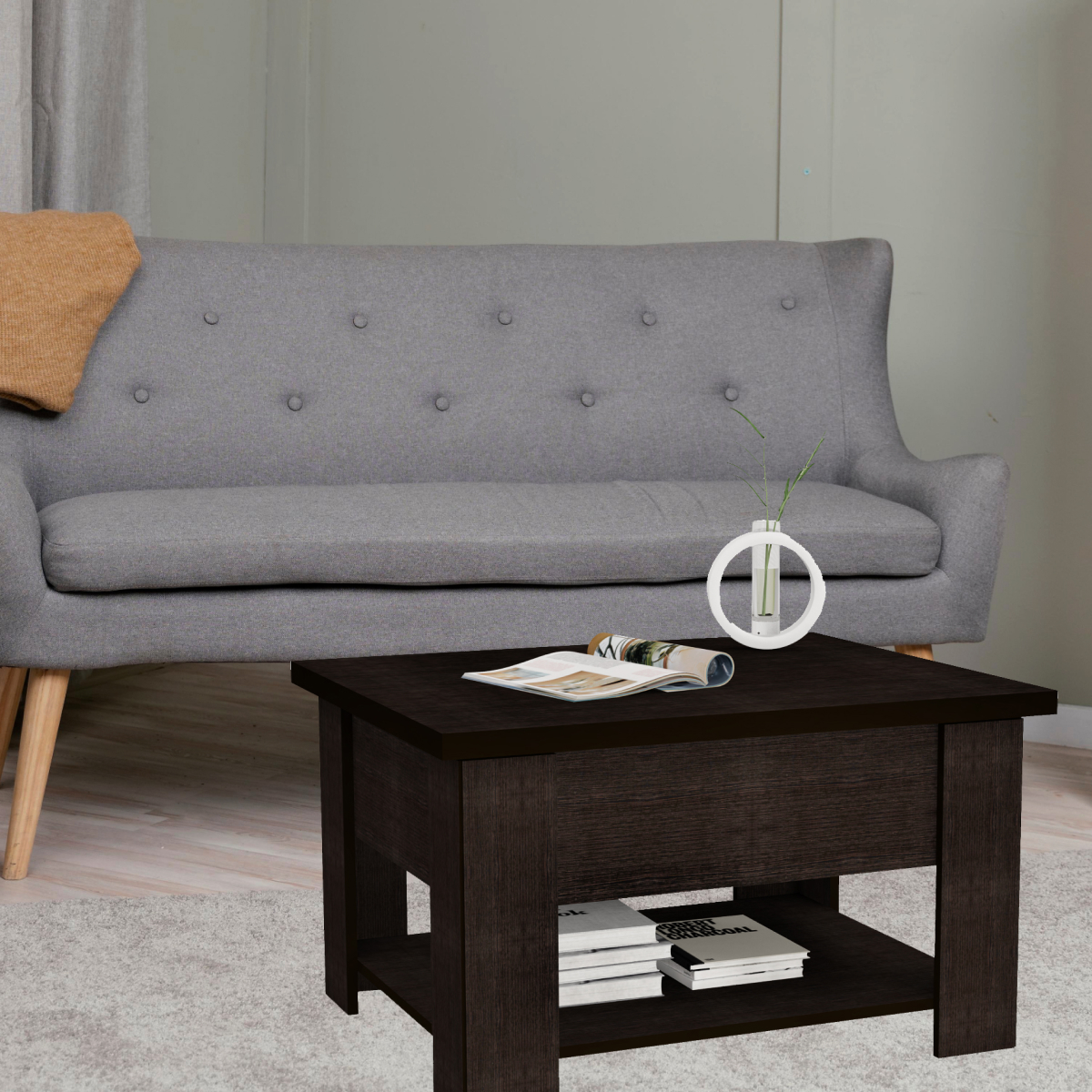 Журнальный стол-трансформер "Сан-Ремо" (Венге)