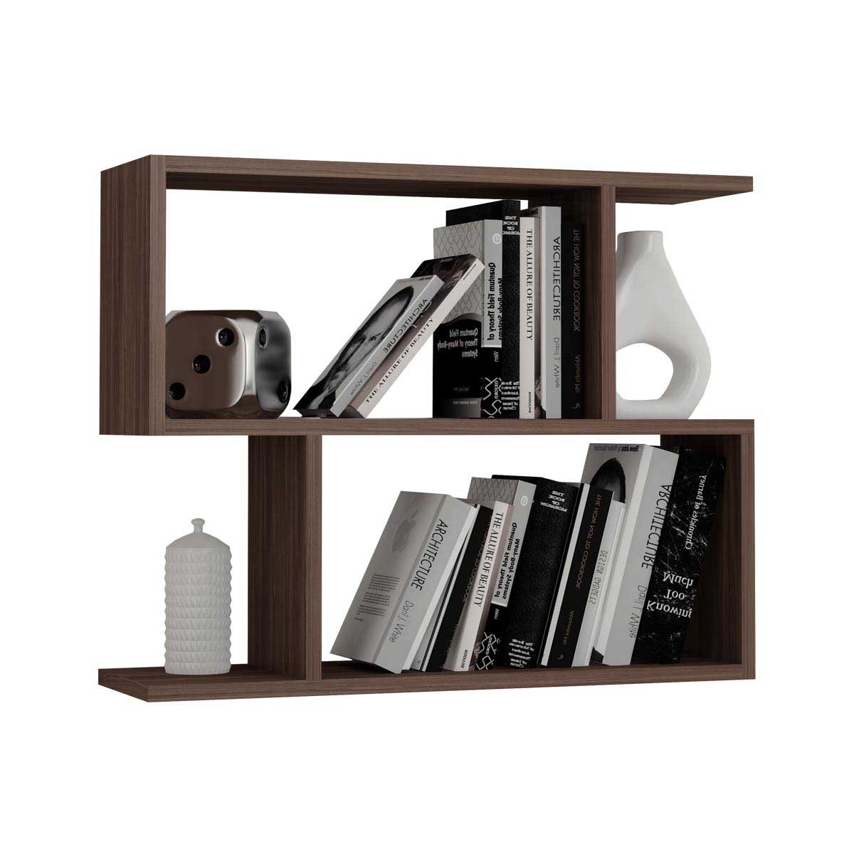 Настенная полка №1 (Ясень Шимо Темный)