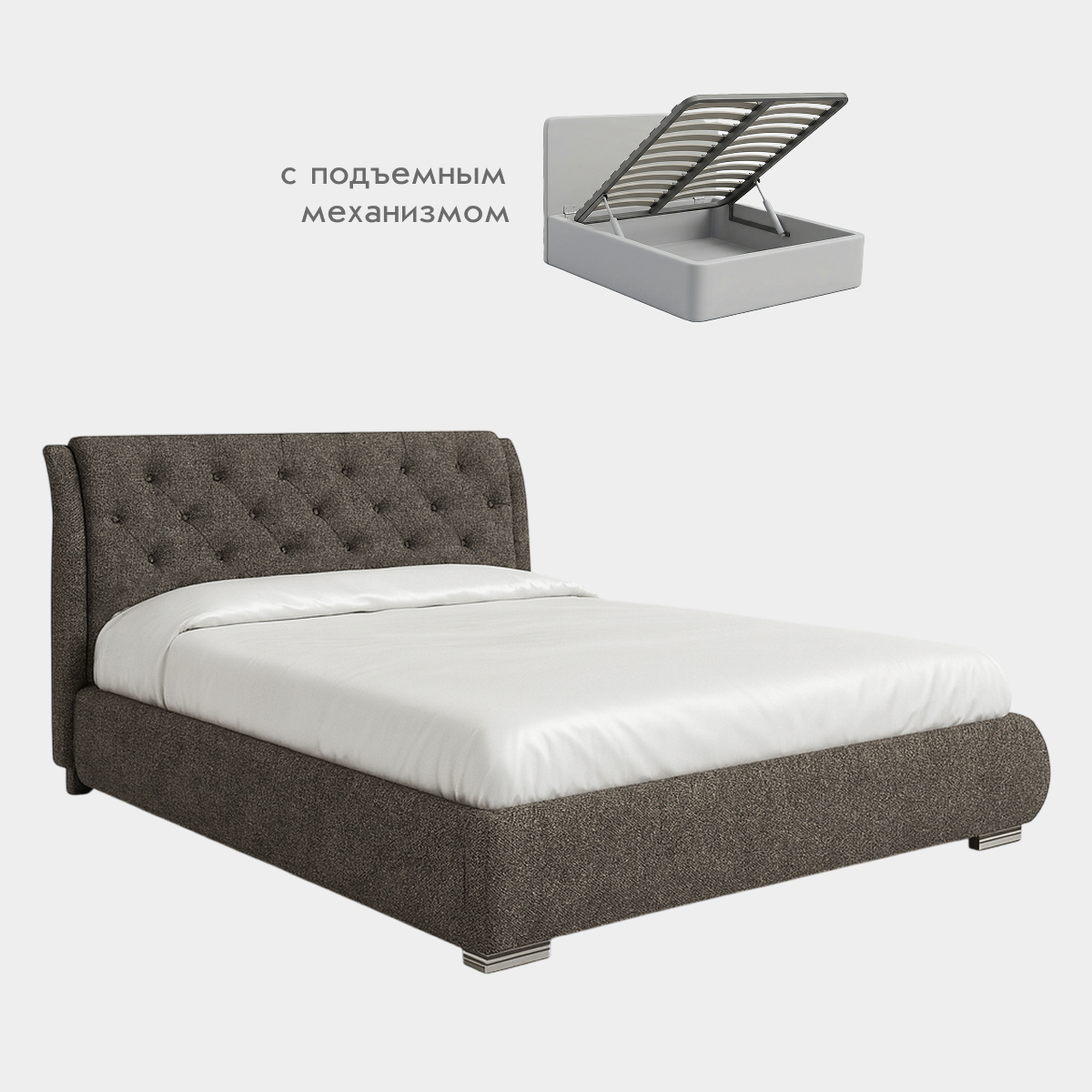 Кровать "Виктория" 1,60 с подъемным механизмом (03 категория (301-350))