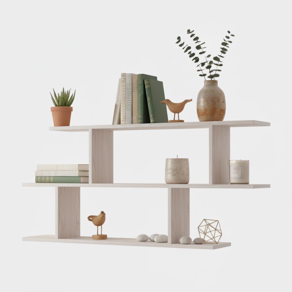 Настенная полка №4 (Млечный Дуб)