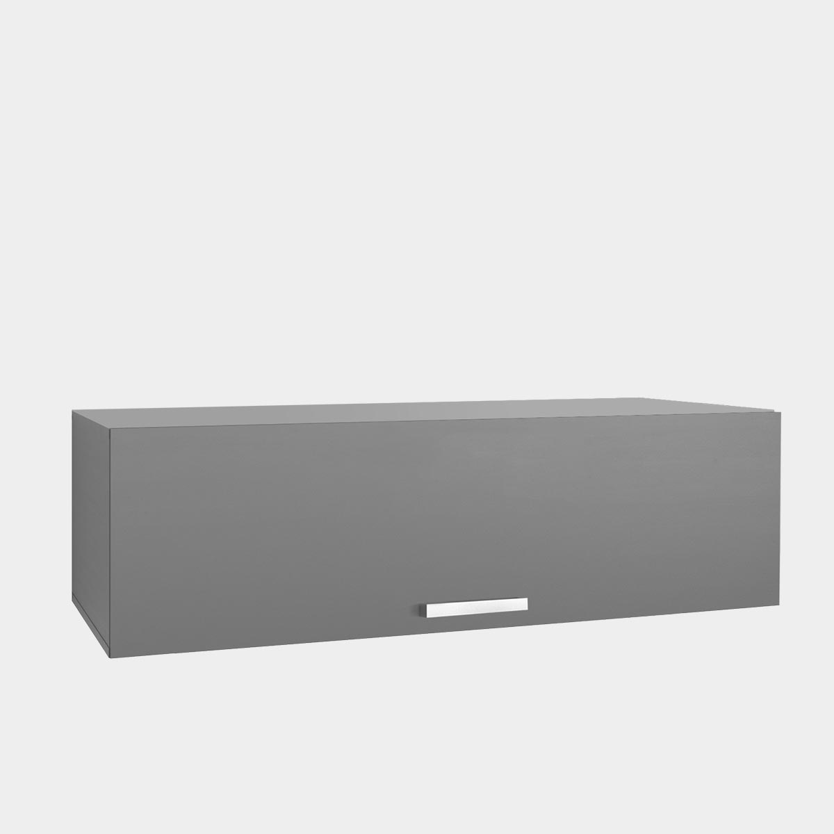 Шкаф навесной 1,20 - стенка "Альба" (Базальт)