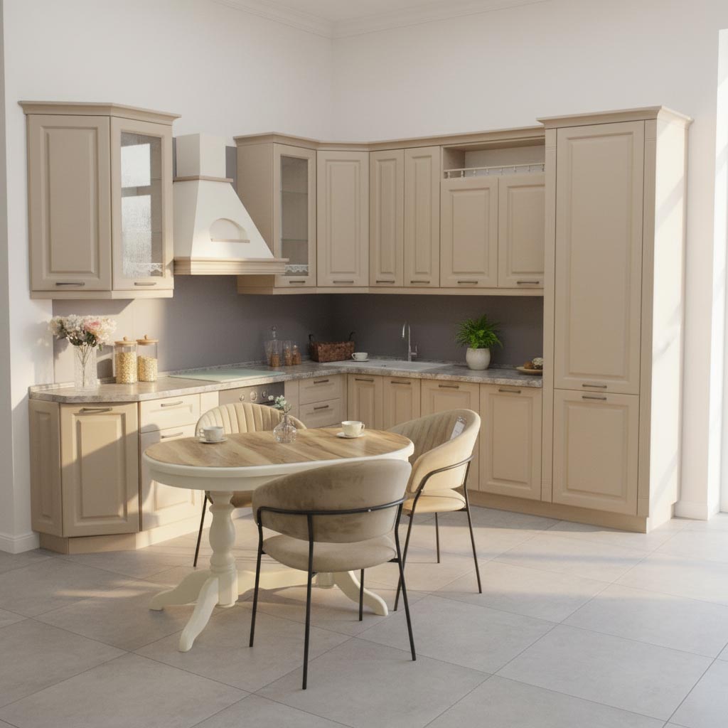  Кухня Беатрис (Софт Кофе / столеш. Апатит)